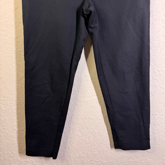 KATE SPADE Pants 4 Cropped Slim Cigarette‎ Front & Rear Pockets Navy Classic - Picture 6 of 15